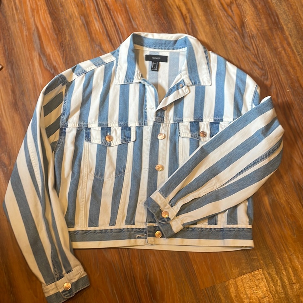 Forever 21 Stripe Jacket